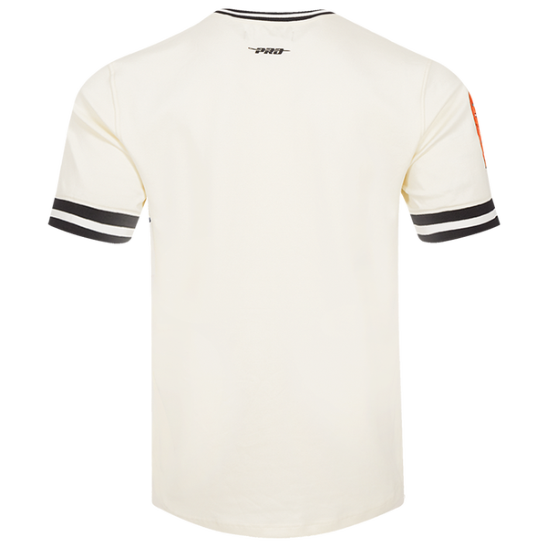 Pro Standard GIANTS RETRO CLASSIC DK TEE - Men's - Eggshell/Black - Image 2
