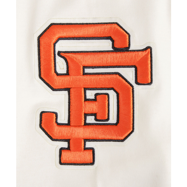 Pro Standard GIANTS RETRO CLASSIC DK TEE - Men's - Eggshell/Black - Image 7