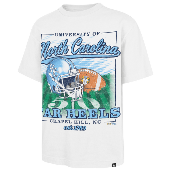 47 Brand North Carolina Vintage Logo T-Shirt - Men's - White