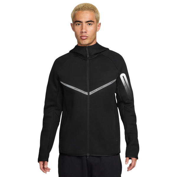 Nike Tech Fleece WR Full-Zip Jacket - Men's - Black/Black