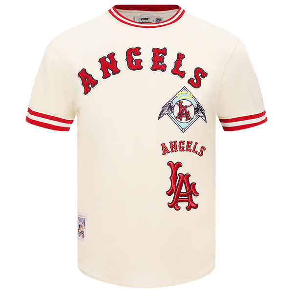 Pro Standard ANGELS RETRO CLASSIC DK TEE - Men's - Eggshell/Red