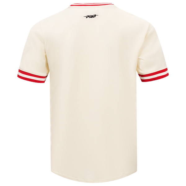 Pro Standard ANGELS RETRO CLASSIC DK TEE - Men's - Eggshell/Red - Image 2
