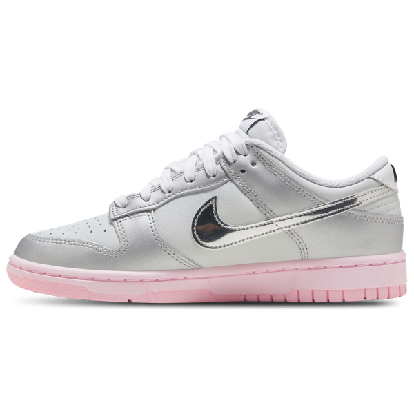 Nike Dunk Low LX - Women's - Photon Dust/Metallic Silver/Pink Foam - Image 2