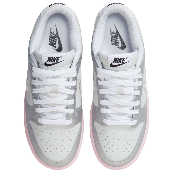 Nike Dunk Low LX - Women's - Photon Dust/Metallic Silver/Pink Foam - Image 4