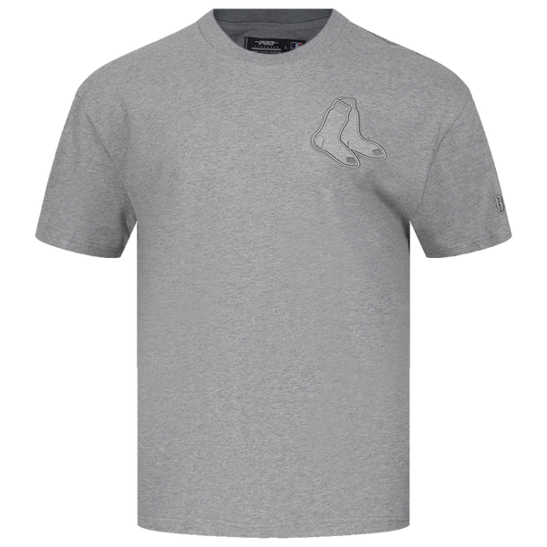 Pro Standard RED SOX NEUTRAL CJ DROP SHOULDER TEE - Men's - Dark Heather Gray