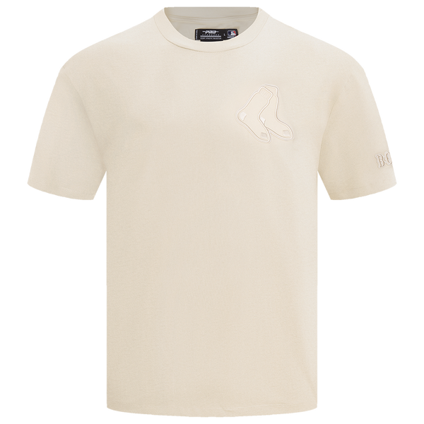 Pro Standard RED SOX NEUTRAL CJ DROP SHOULDER TEE - Men's - Eggshell