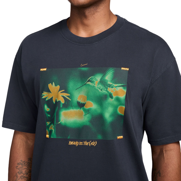Nike NSW Beauty Air Long Sleeve T-Shirt - Men's - Navy - Image 3