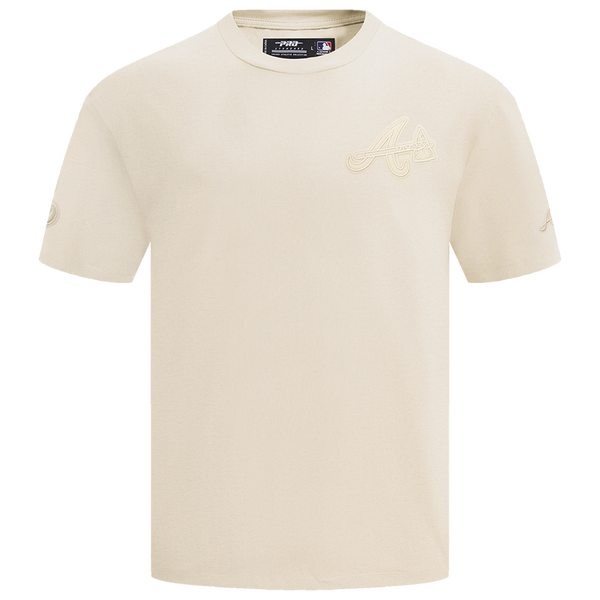 Pro Standard BRAVES NEUTRAL CJ DROP SHOULDER TEE - Men's - Eggshell