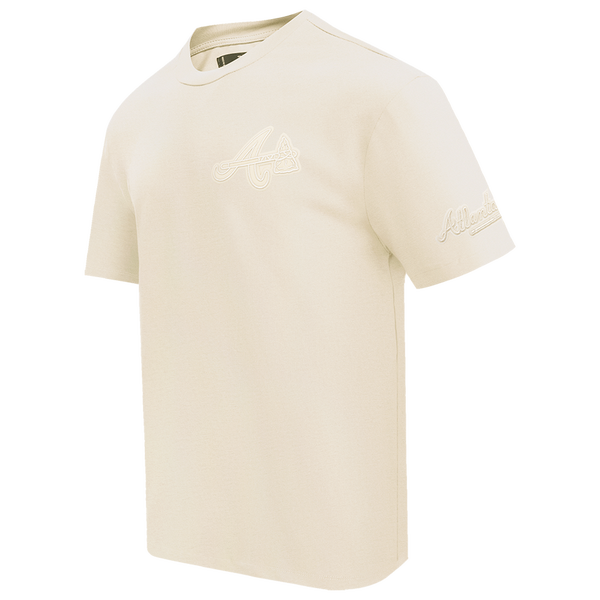 Pro Standard BRAVES NEUTRAL CJ DROP SHOULDER TEE - Men's - Eggshell - Image 3