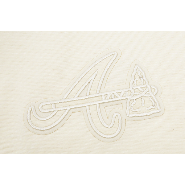 Pro Standard BRAVES NEUTRAL CJ DROP SHOULDER TEE - Men's - Eggshell - Image 5