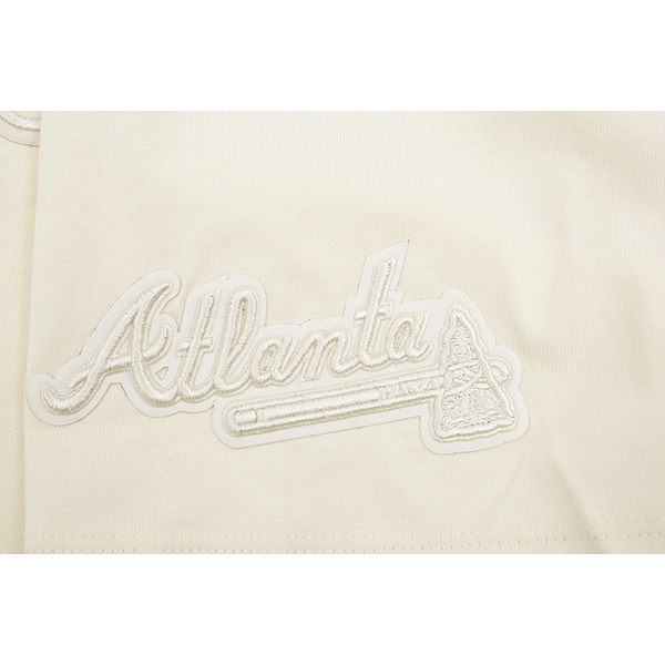 Pro Standard BRAVES NEUTRAL CJ DROP SHOULDER TEE - Men's - Eggshell - Image 7