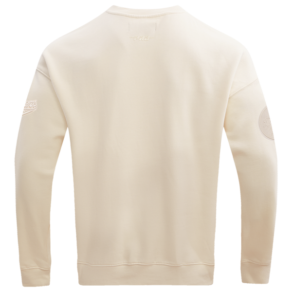 Pro Standard LOS ANGELES DODGERS SWEATSHIRT - Men's - Eggshell - Image 2