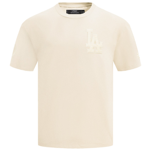 Pro Standard DODGERS NEUTRAL CJ DROP SHOULDER TEE - Men's - Eggshell