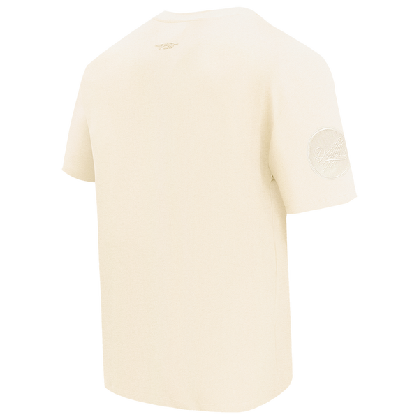 Pro Standard DODGERS NEUTRAL CJ DROP SHOULDER TEE - Men's - Eggshell - Image 4