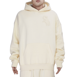 Pro Standard WHITE SOX NEUTRAL DROP SHOULDER FLC PO HOODIE - Men's - Eggshell