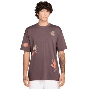 Nike NSW Tropical Loose Edition T-Shirt - Men's - Brown