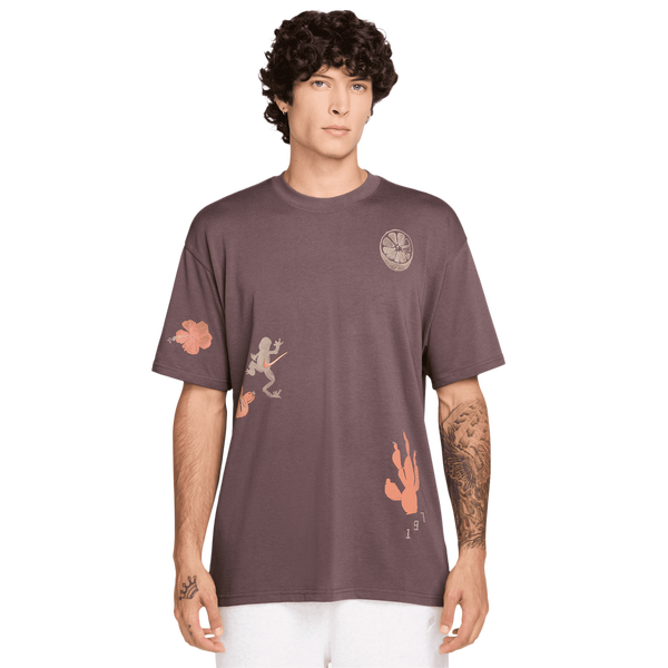 Nike NSW Tropical Loose Edition T-Shirt - Men's - Brown
