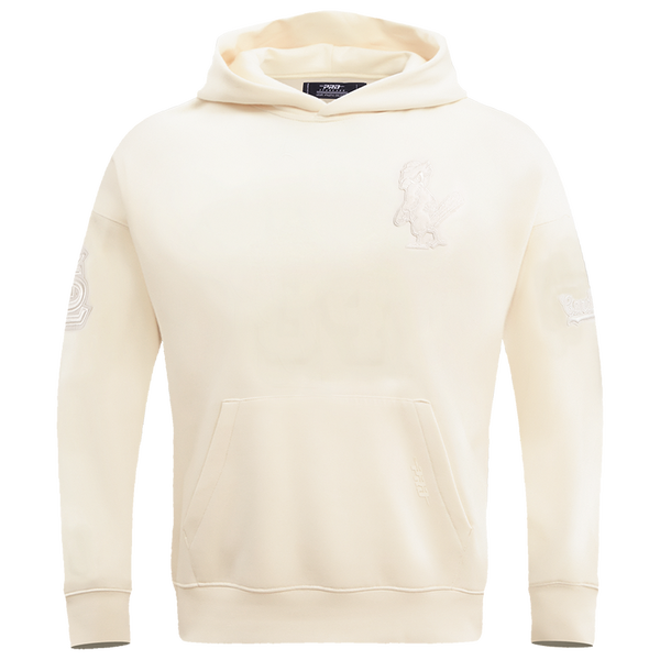 Pro Standard CARDINALS RETRO NEUTRAL DROP SHOULDER HOODIE - Men's - Eggshell
