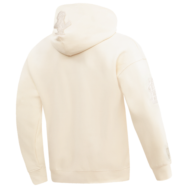 Pro Standard CARDINALS RETRO NEUTRAL DROP SHOULDER HOODIE - Men's - Eggshell - Image 4