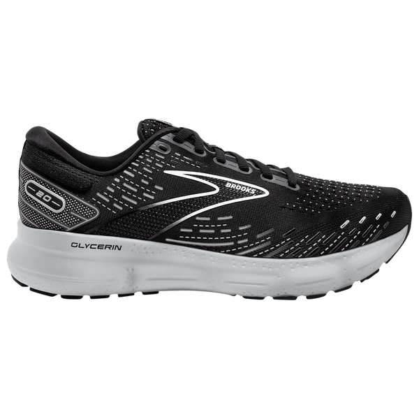 Brooks Glycerin 20 - Men's - Black/White/Alloy - Image 2