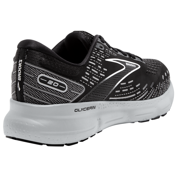 Brooks Glycerin 20 - Men's - Black/White/Alloy - Image 4