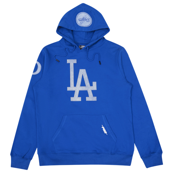 Pro Standard Dodgers Pullover Hoodie - Men's - Dodger Blue - Image 5