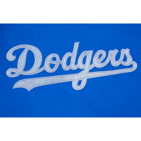 Pro Standard Dodgers Pullover Hoodie - Men's - Dodger Blue - Image 9