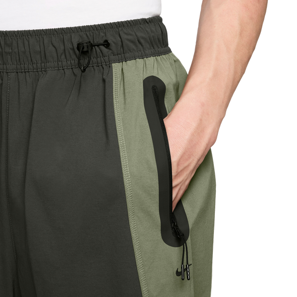 Nike Tech Woven Pro Oversized Pants - Men's - Olive/Black - Image 3