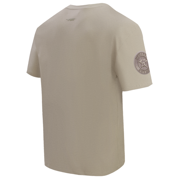 Pro Standard ASTROS NEUTRAL CJ DROP SHOULDER TEE - Men's - Taupe - Image 4