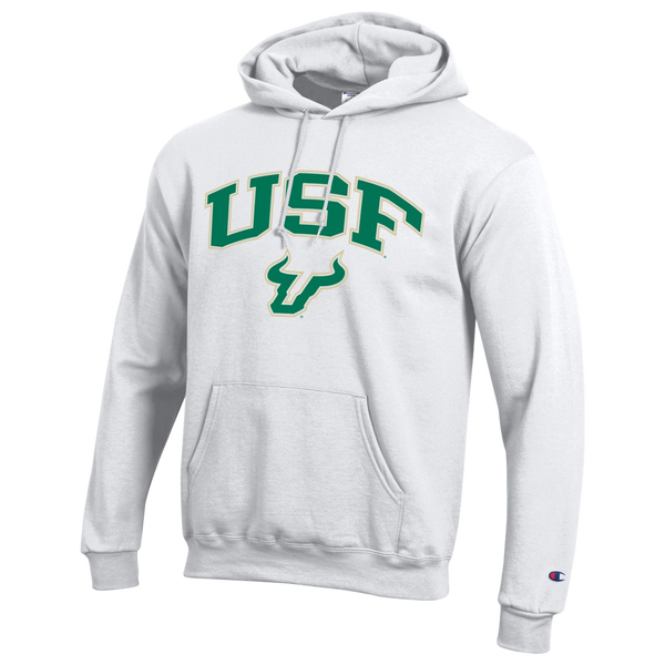 Champion University of South Florida Reversible Hoodie - Men's - Silver Grey