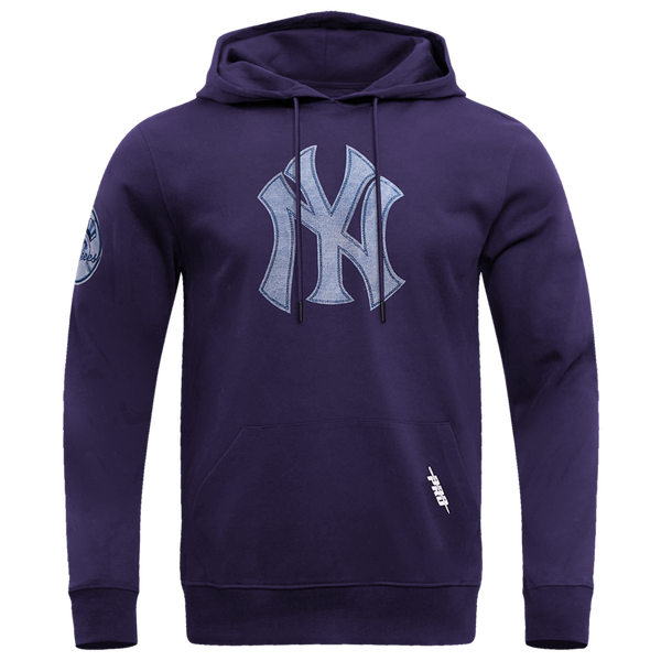 Pro Standard Yankees Pullover Hoodie - Men's - Midnight Navy
