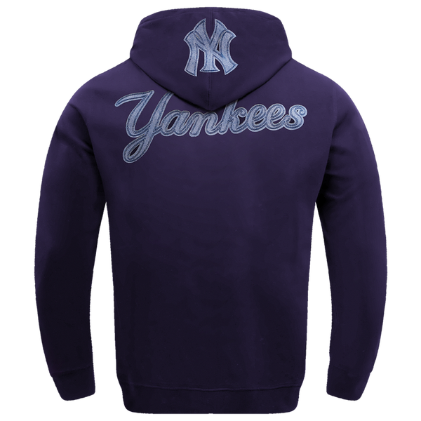 Pro Standard Yankees Pullover Hoodie - Men's - Midnight Navy - Image 2