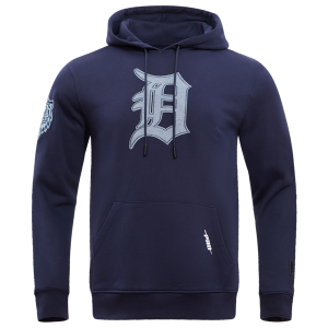 Pro Standard Tigers Pullover Hoodie - Men's - Midnight Navy