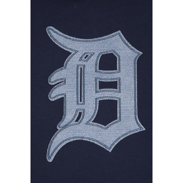 Pro Standard Tigers Pullover Hoodie - Men's - Midnight Navy - Image 5