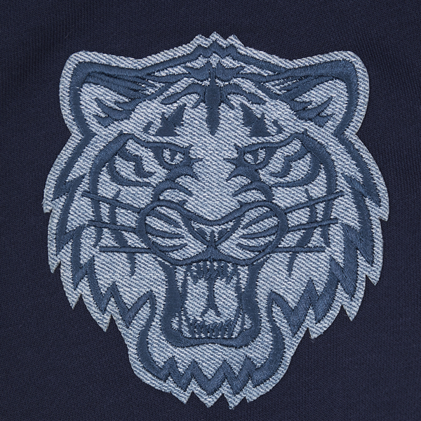 Pro Standard Tigers Pullover Hoodie - Men's - Midnight Navy - Image 6