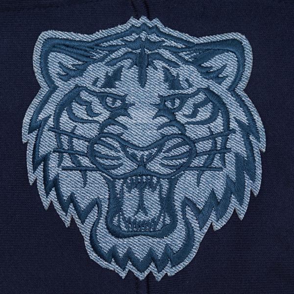 Pro Standard Tigers Pullover Hoodie - Men's - Midnight Navy - Image 8