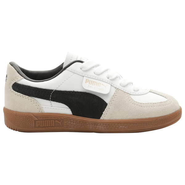 PUMA Palermo - Boys' Preschool - White/Black