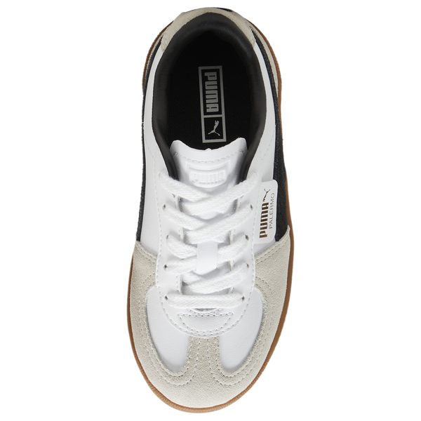 PUMA Palermo - Boys' Preschool - White/Black - Image 4