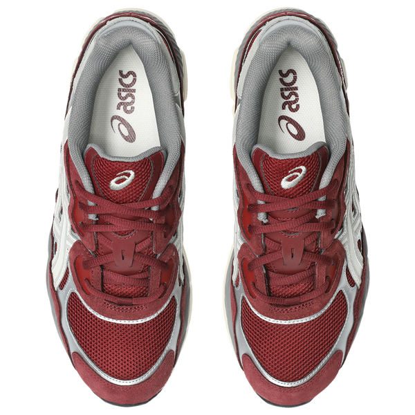 ASICS® GEL-NYC - Men's - Burgundy/Grey - Image 4