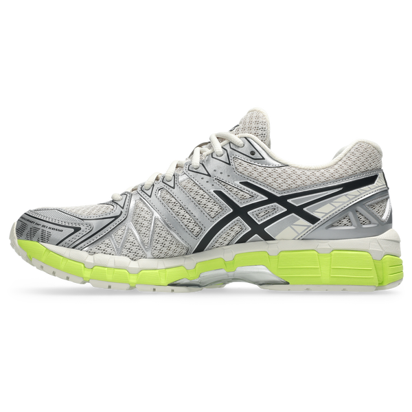 ASICS® GEL-Kayano 20 - Men's - Black/Lime/Smoke Gray - Image 2