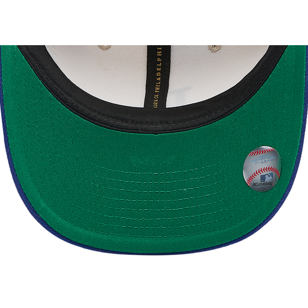 Mitchell & Ness Dodgers Diamond Pro Pinch Cap - Adult - Blue/White - Image 5