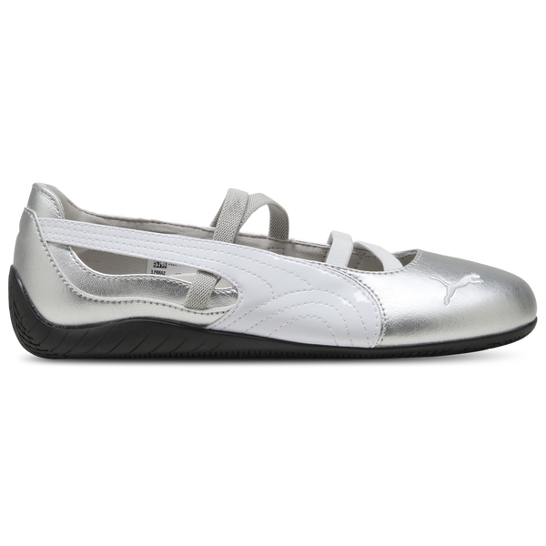 PUMA Speedcat Ballet Metallic - Women's - Silver Metallic/White