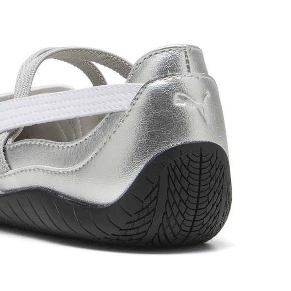 PUMA Speedcat Ballet Metallic - Women's - Silver Metallic/White - Image 3