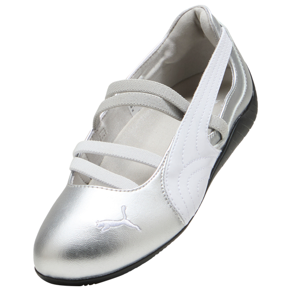PUMA Speedcat Ballet Metallic - Women's - Silver Metallic/White - Image 7
