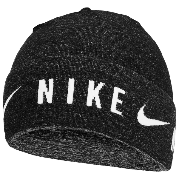 Nike Dri-FIT Lightweight Knit Cuffed Beanie - Adult - Black/Summit White