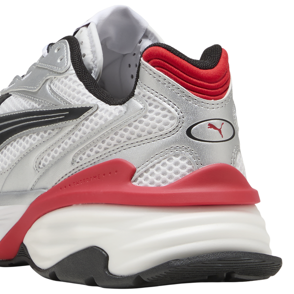 PUMA Fade Nitro Ls - Men's - Puma White/Puma Silver/For All Time Red - Image 3