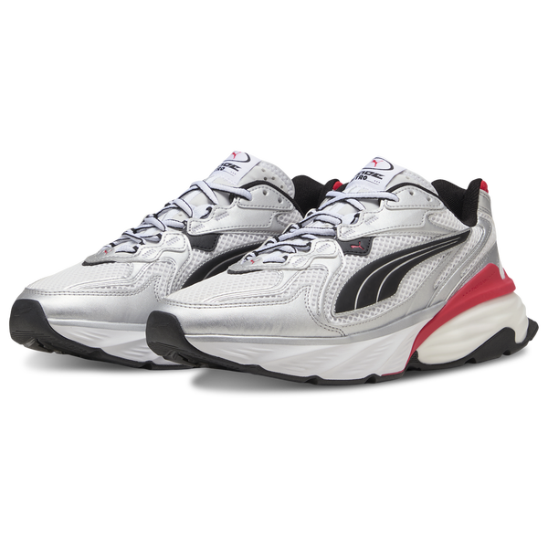 PUMA Fade Nitro Ls - Men's - Puma White/Puma Silver/For All Time Red - Image 6