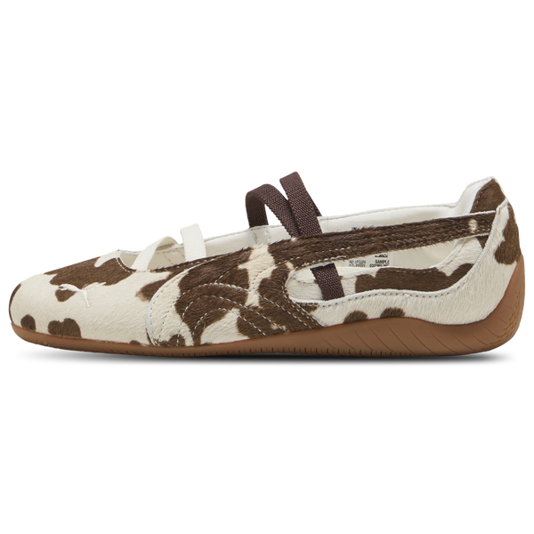 PUMA Speedcat Ballet Cow - Women's - Chocolate Brown/Warm White - Image 2