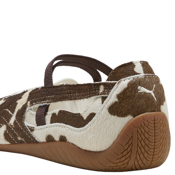 PUMA Speedcat Ballet Cow - Women's - Chocolate Brown/Warm White - Image 3