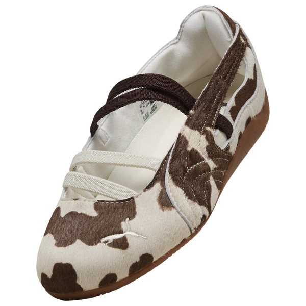 PUMA Speedcat Ballet Cow - Women's - Chocolate Brown/Warm White - Image 5